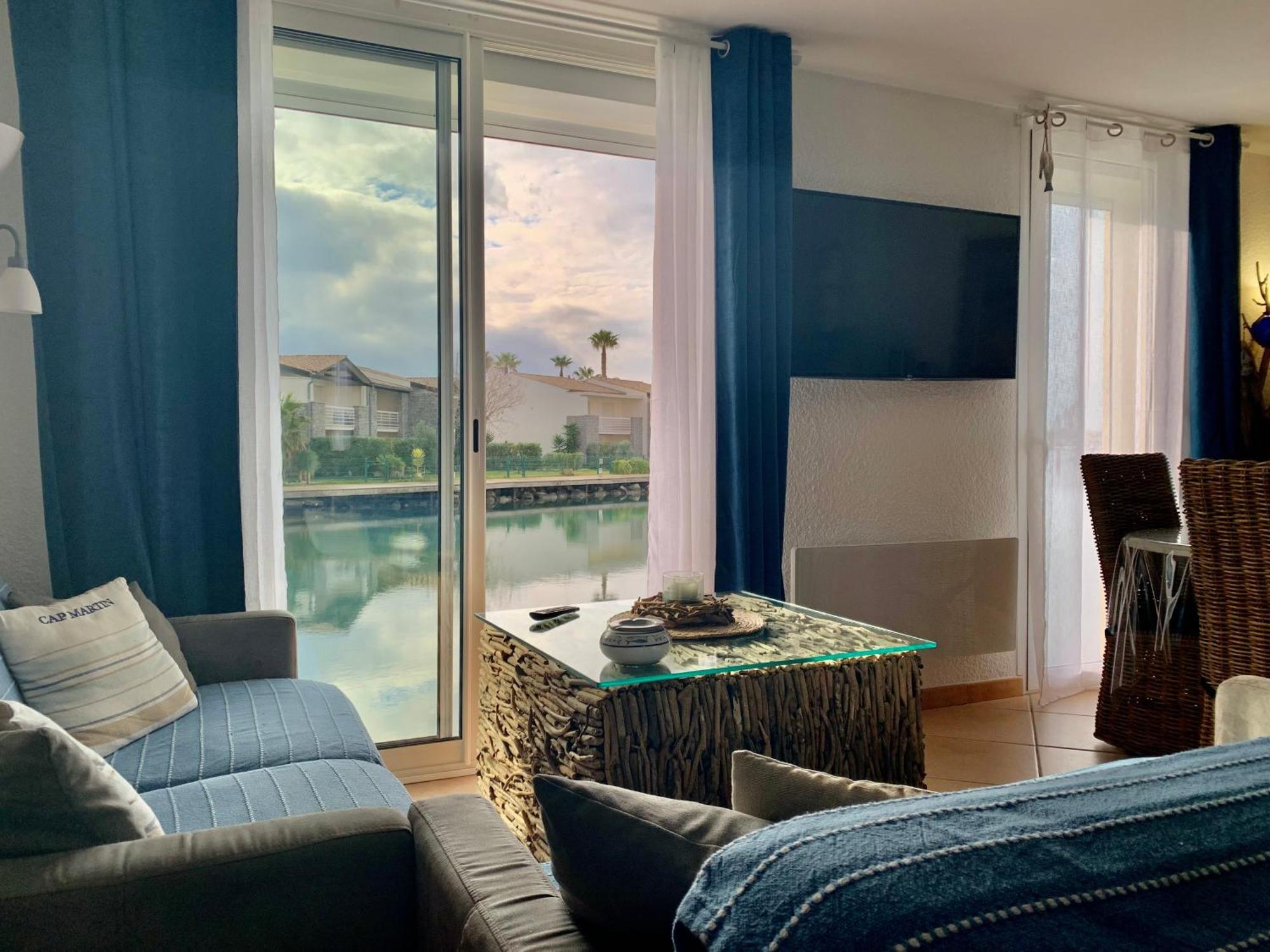Appartement Vue Mer - Rdc - Parking Prive - Meuble Tourisme 4 Etoiles アグド エクステリア 写真
